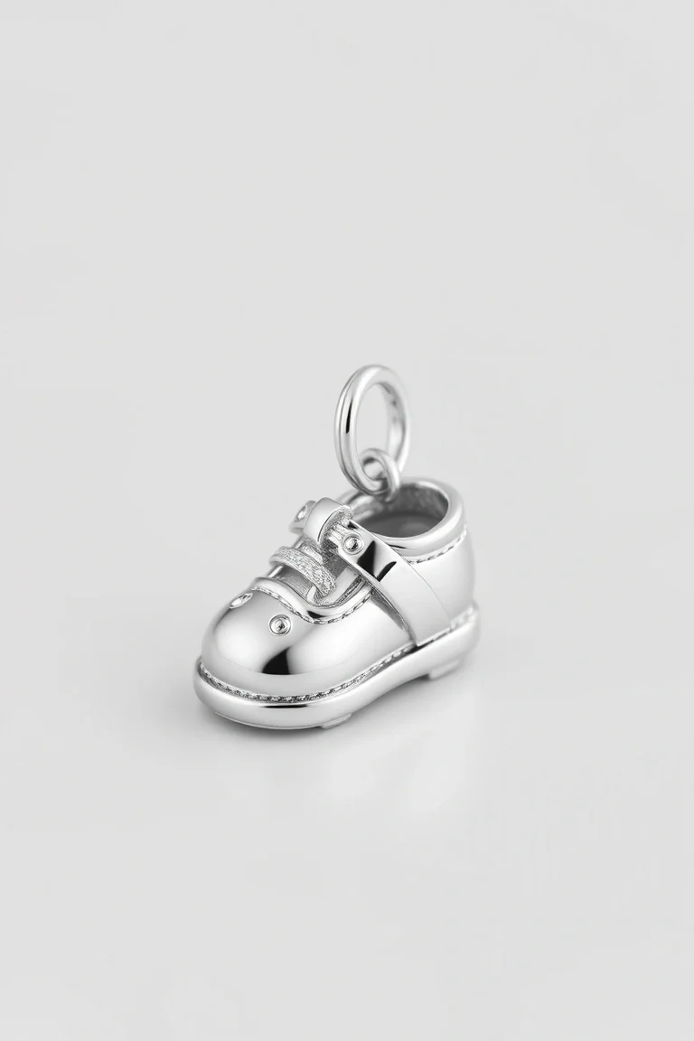 Sterling Silver Baby Shoes