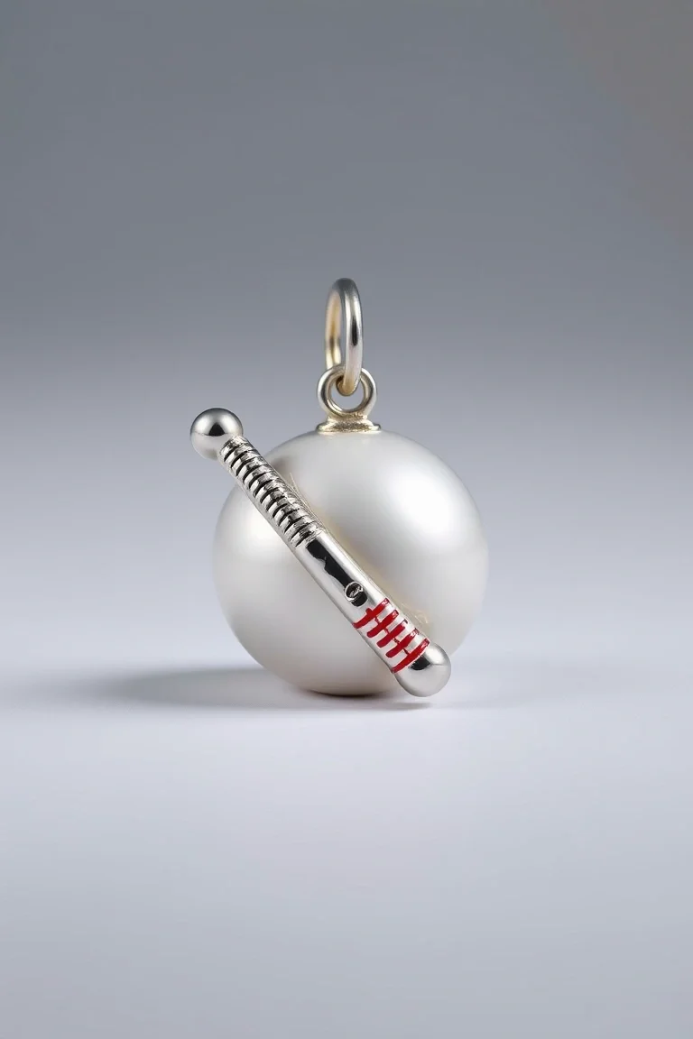 Sterling Silver Baseball Bat