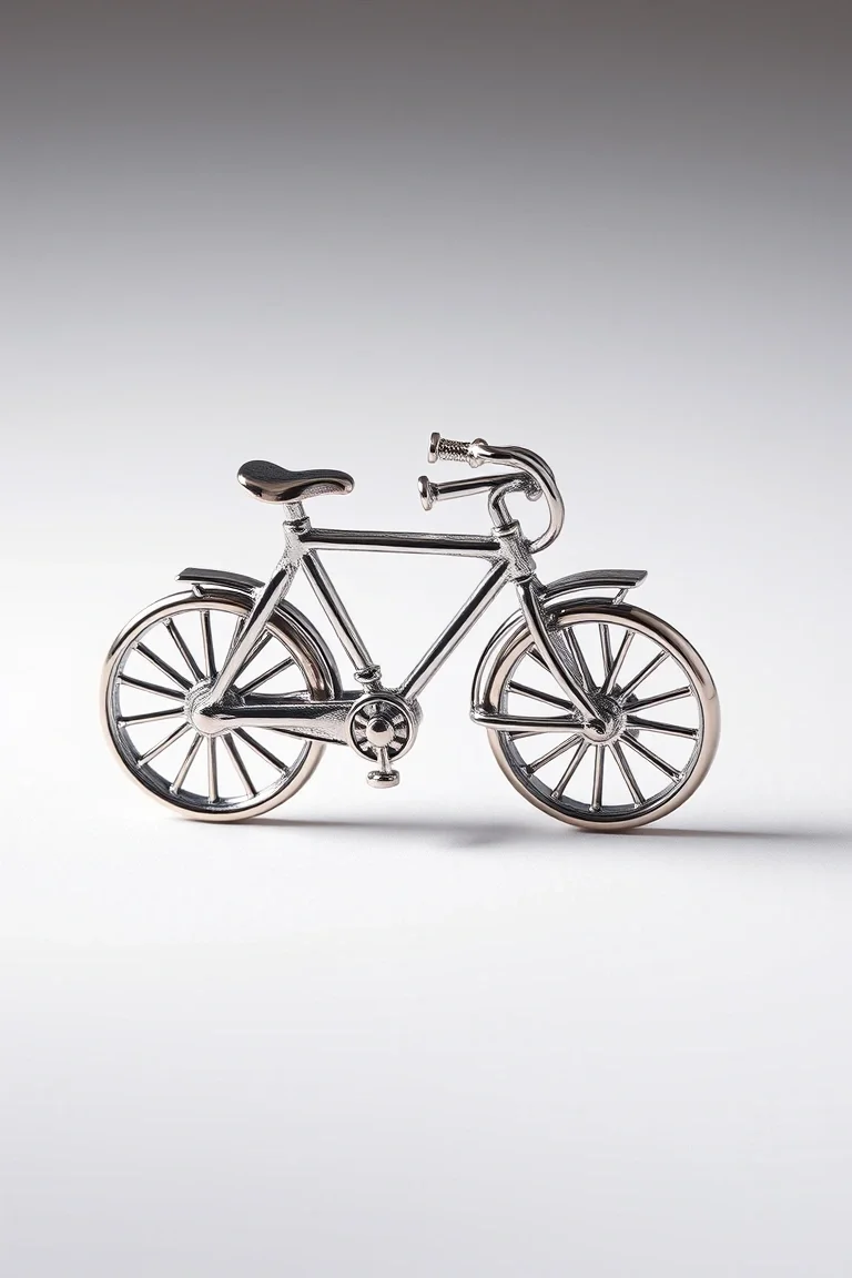 Sterling Silver Bicycle