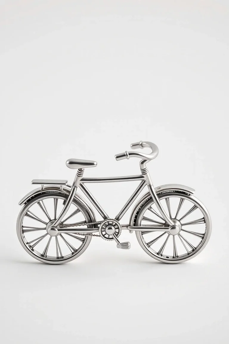 Sterling Silver Bicycle