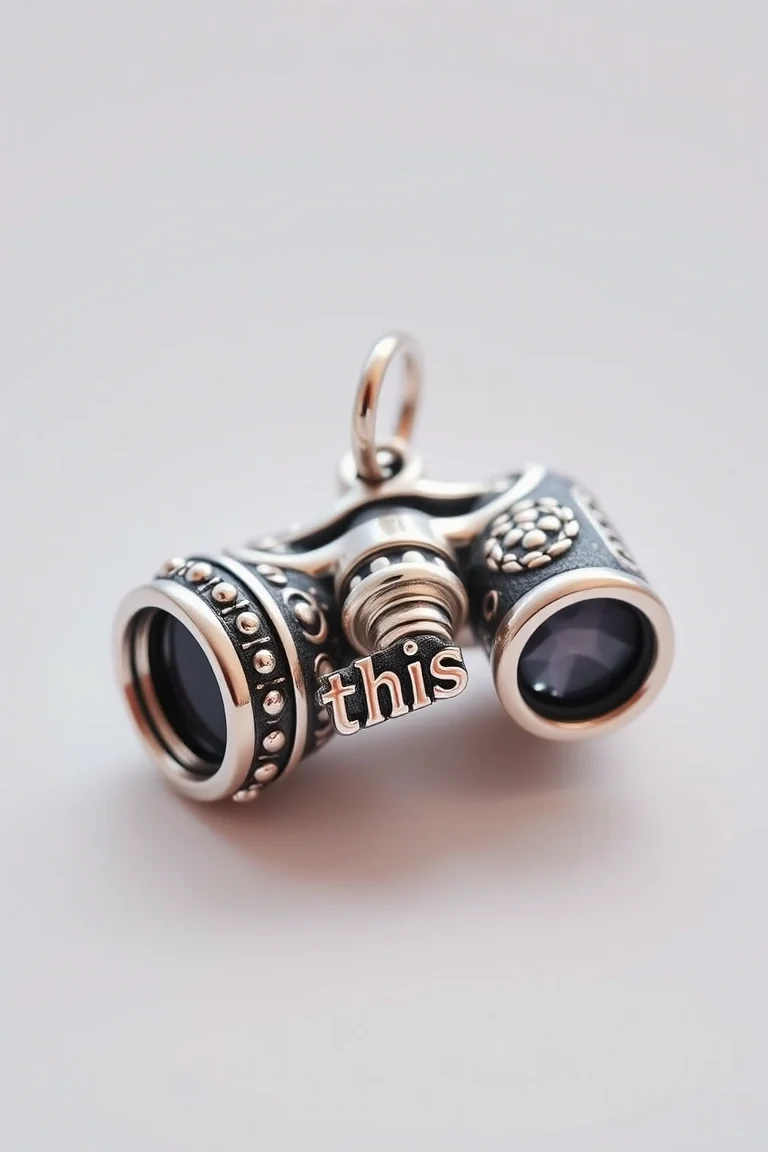 Sterling Silver Binoculars