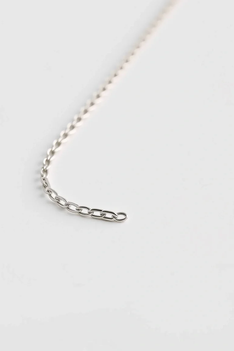 Sterling Silver Box Chain 16 In.