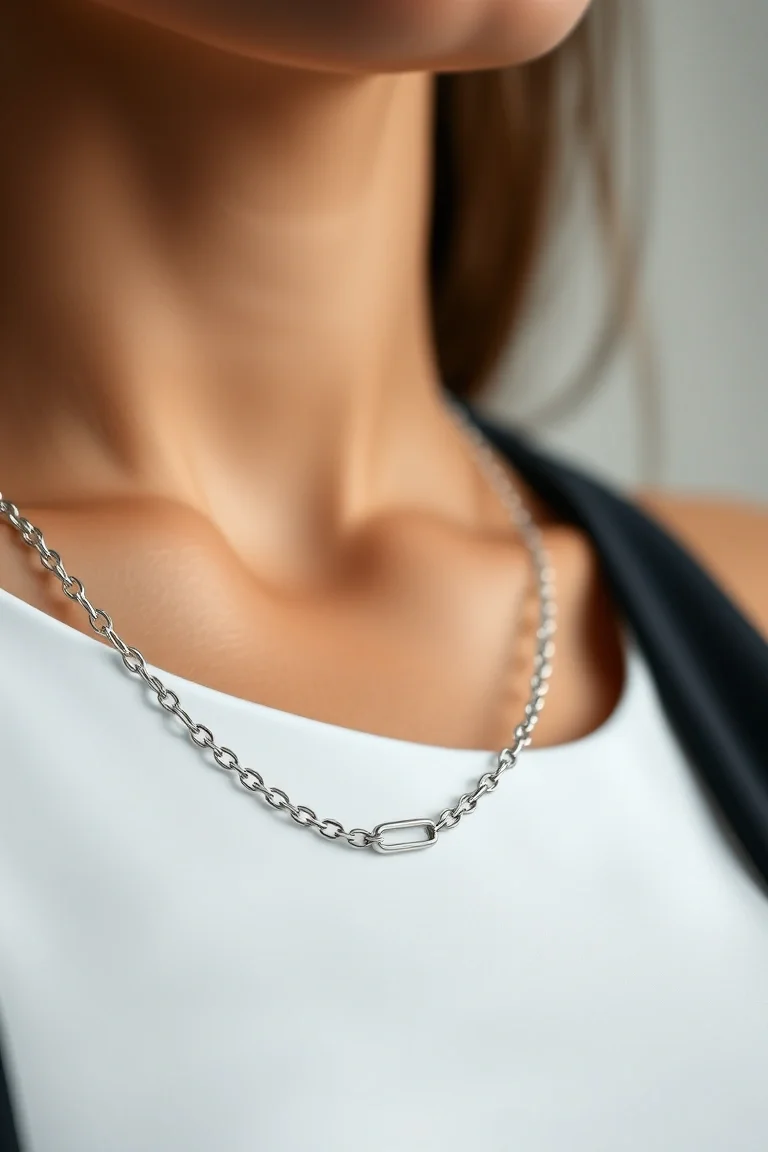 Sterling Silver Box Chain 20 In.