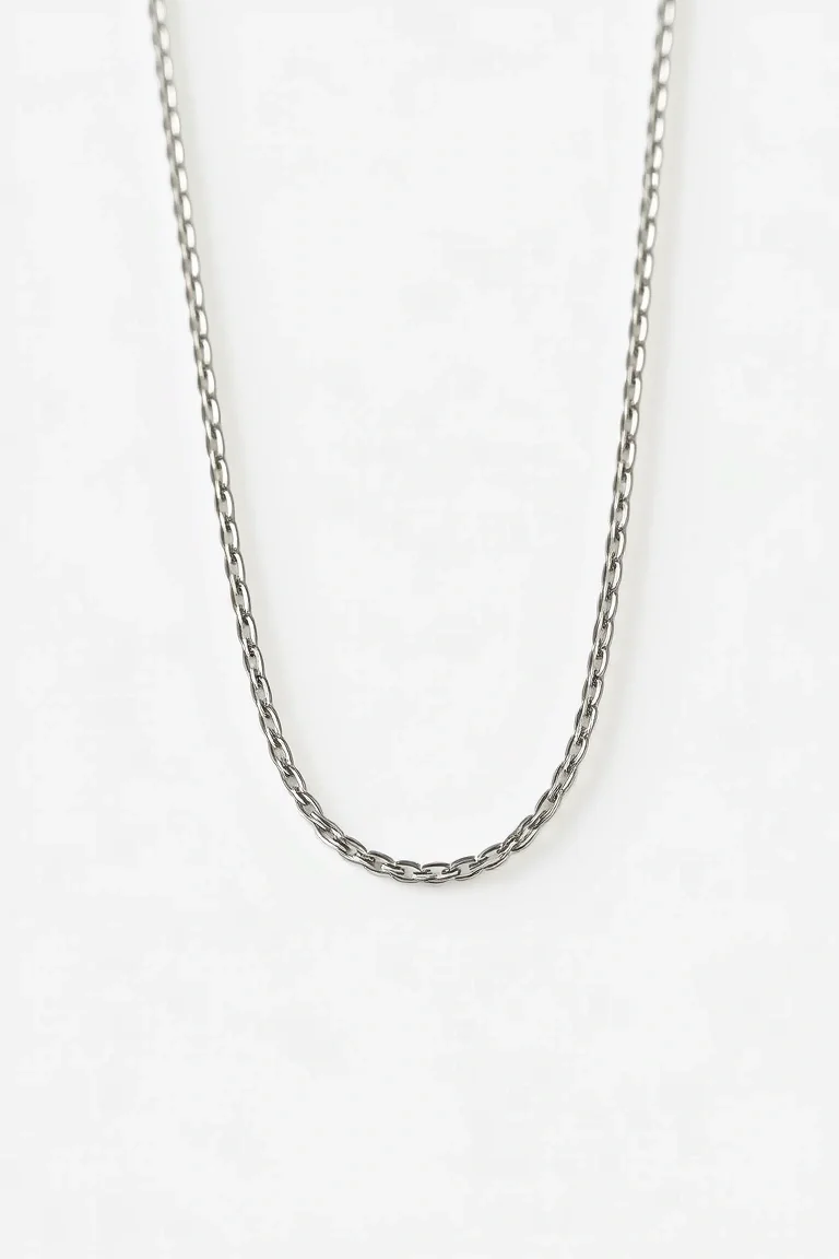 Sterling Silver Box Chain 30 In.
