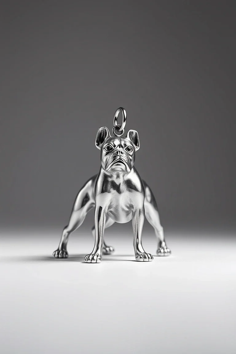 Sterling Silver Boxer