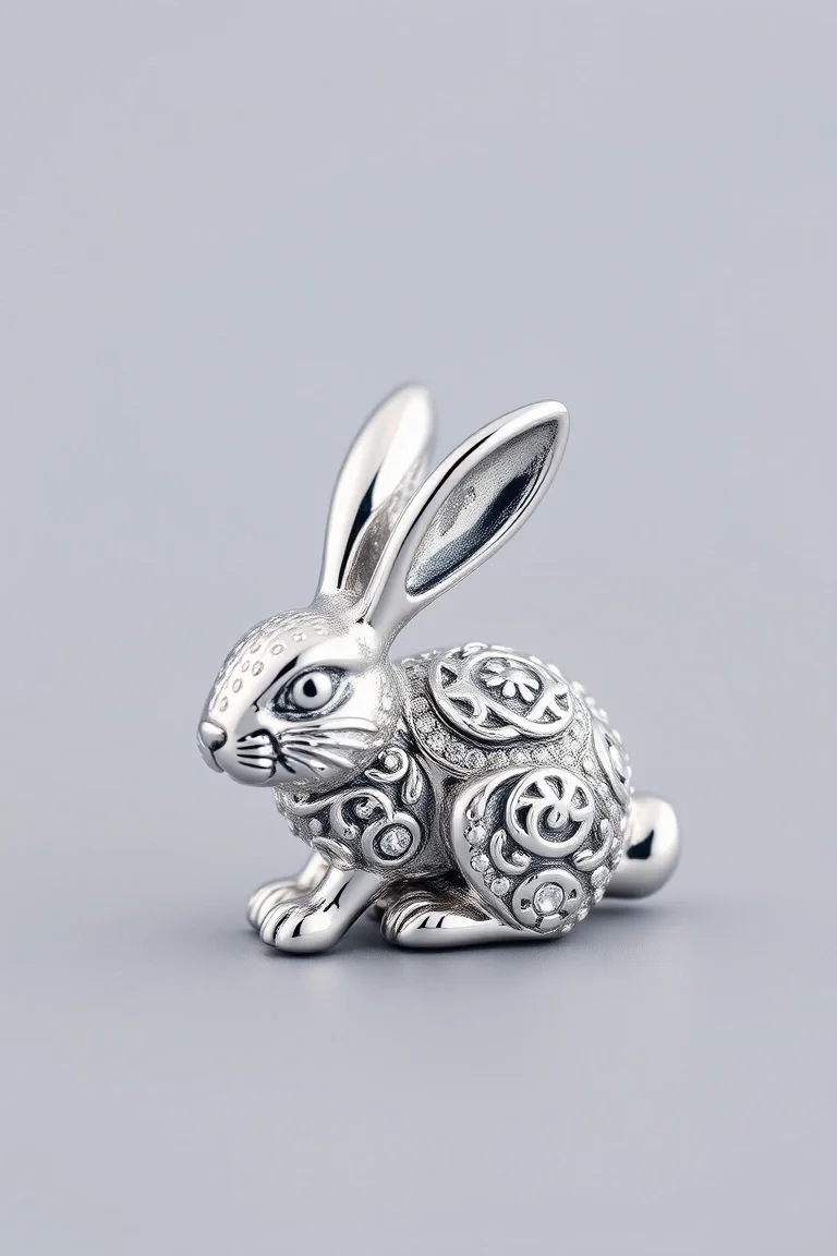 Sterling Silver Bunny