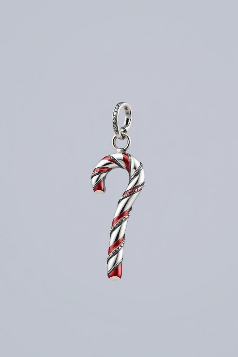 Sterling Silver Candy Cane