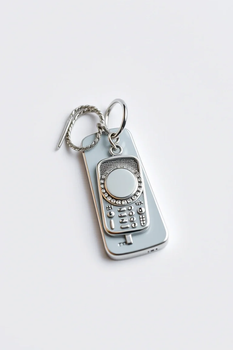 Sterling Silver Cellphone