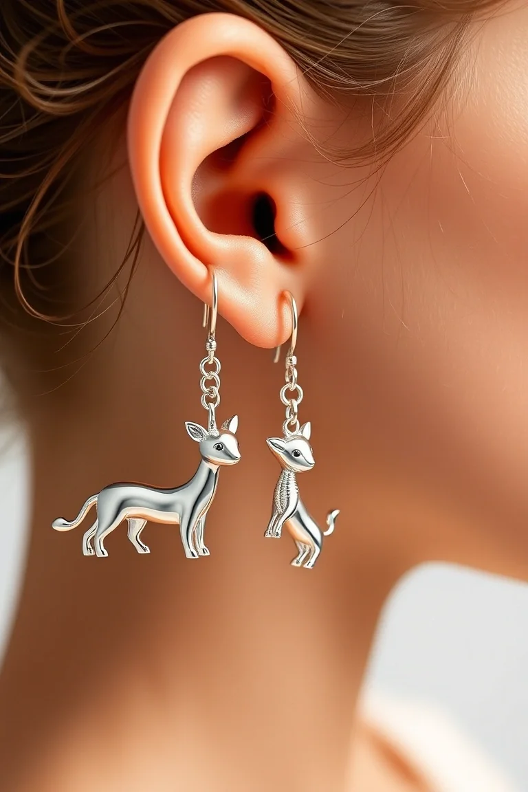 Sterling Silver Childrens Earrings