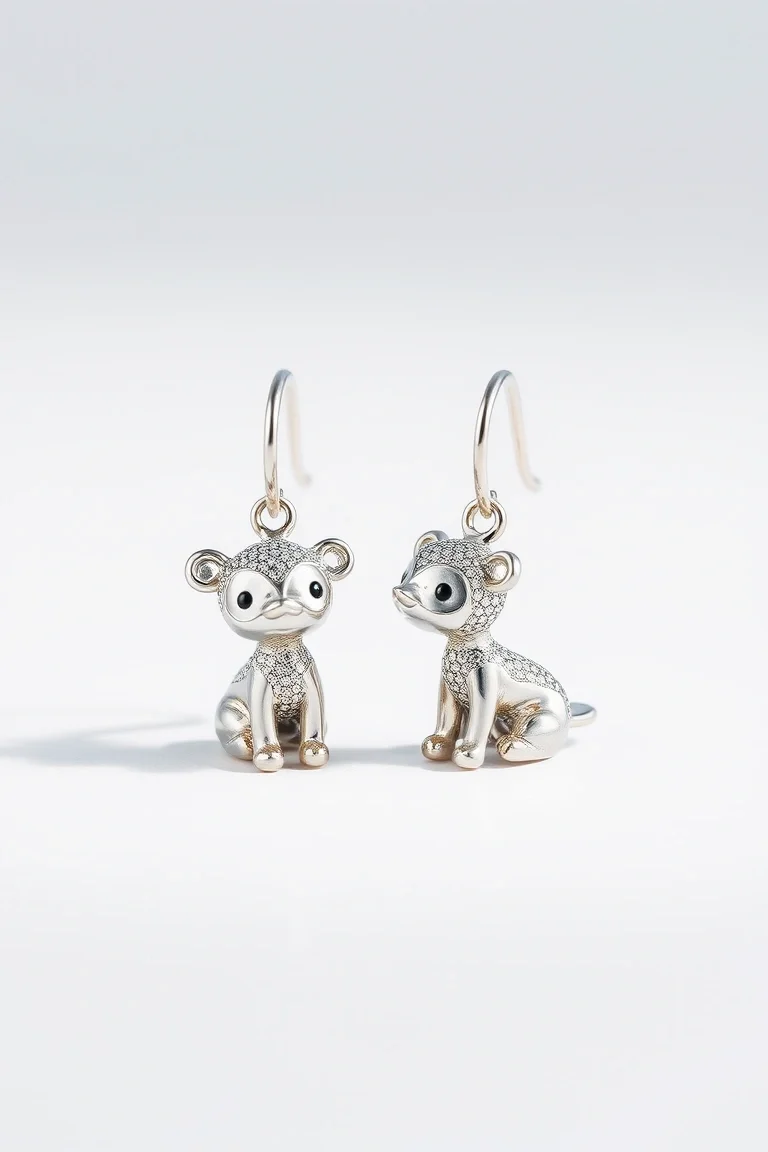 Sterling Silver Childrens Earrings
