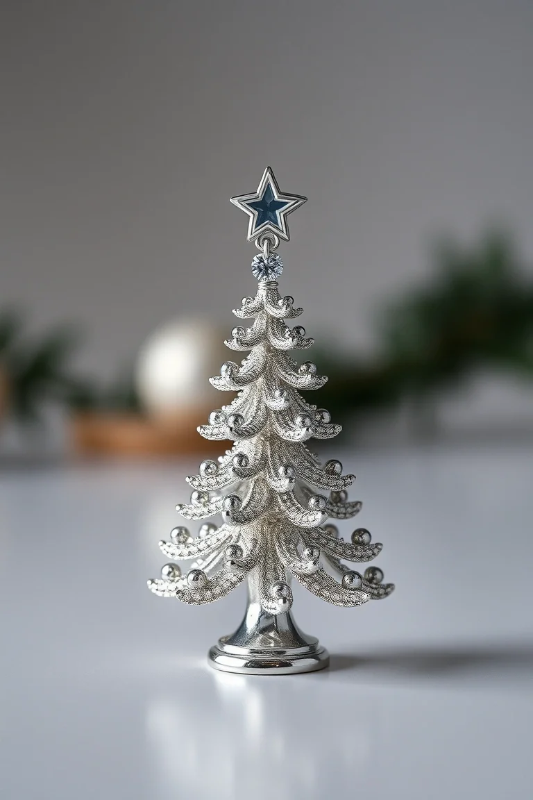 Sterling Silver Christmas Tree