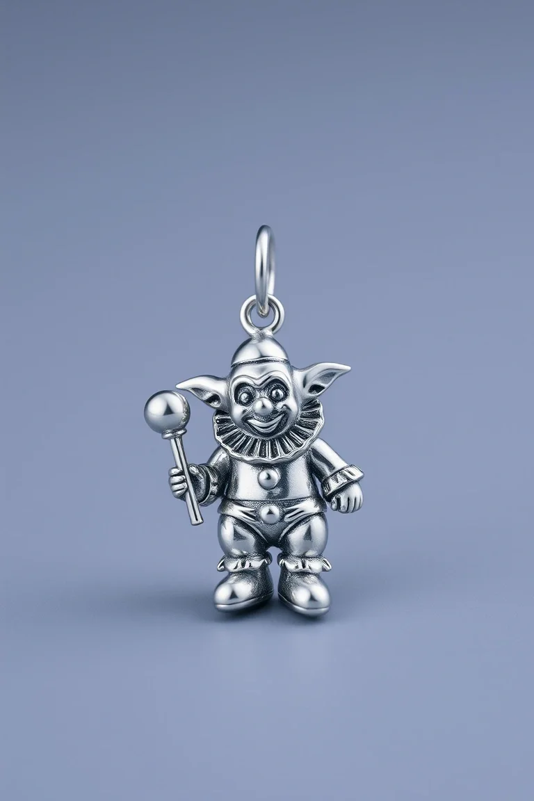 Sterling Silver Clown