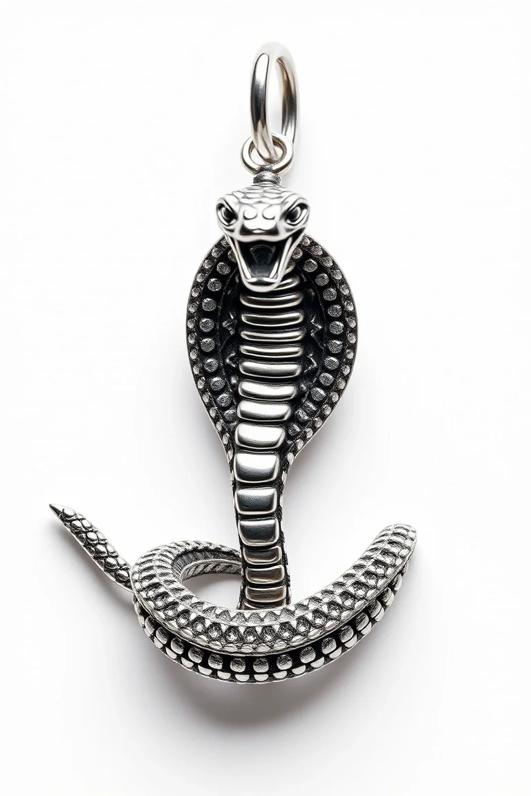 Sterling Silver Cobra