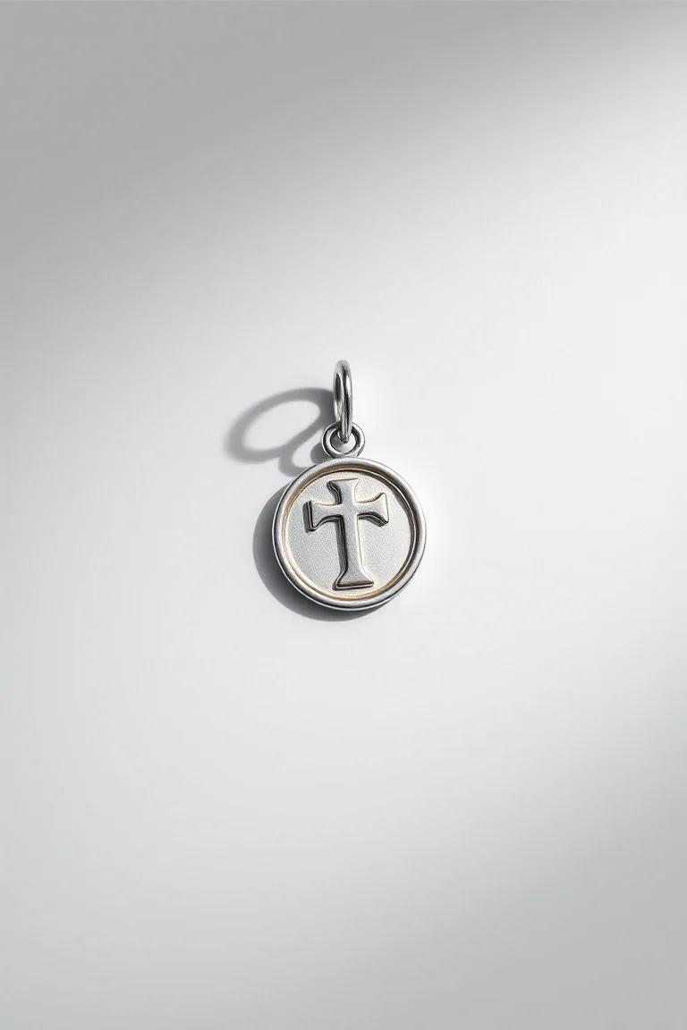 Sterling Silver Confirmation Charm