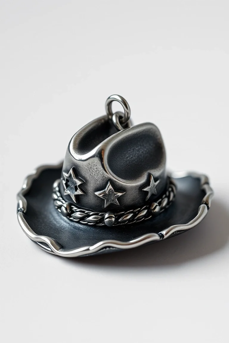 Sterling Silver Cowboy Hat