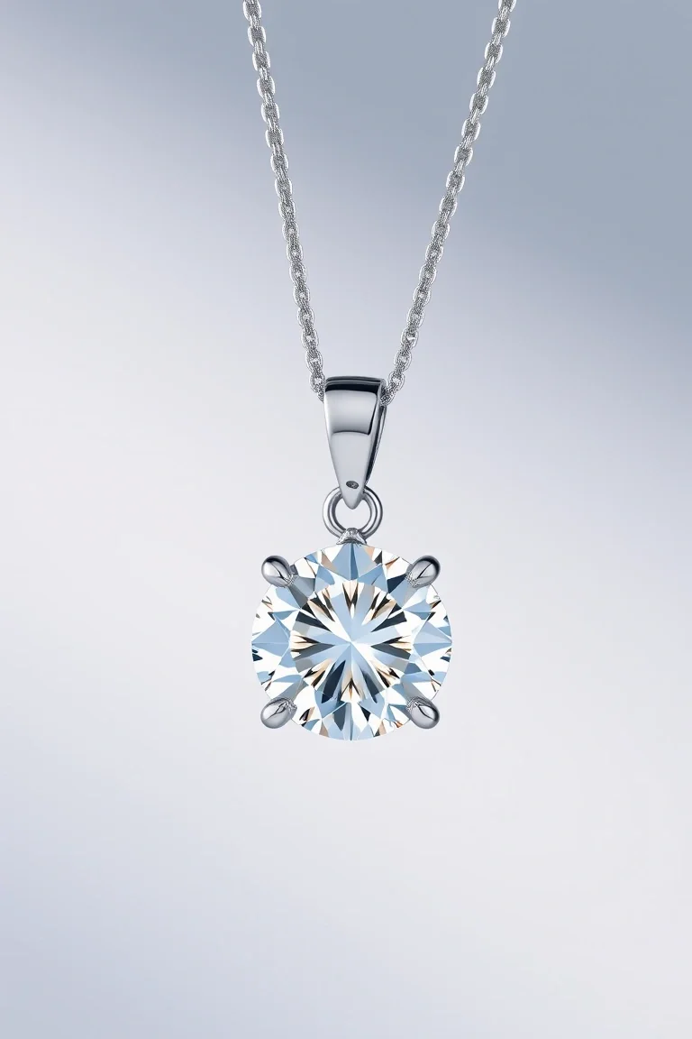 Sterling Silver Cubic Zirconia Pendants