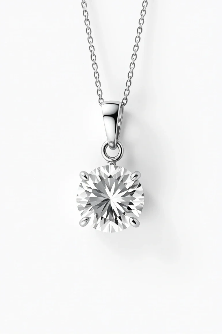 Sterling Silver Cubic Zirconia Pendants