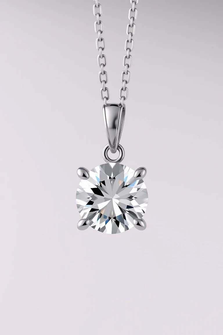 Sterling Silver Cubic Zirconia Pendants