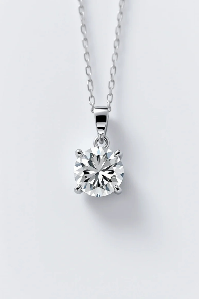 Sterling Silver Cubic Zirconia Pendants