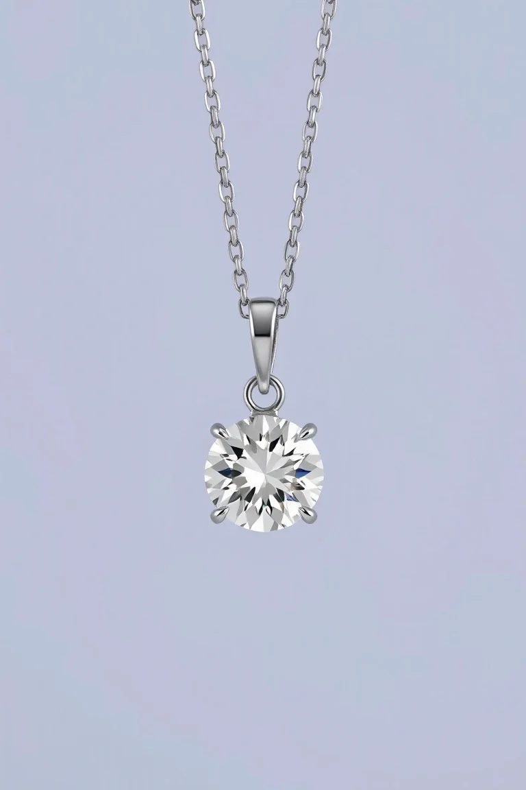 Sterling Silver Cubic Zirconia Pendants