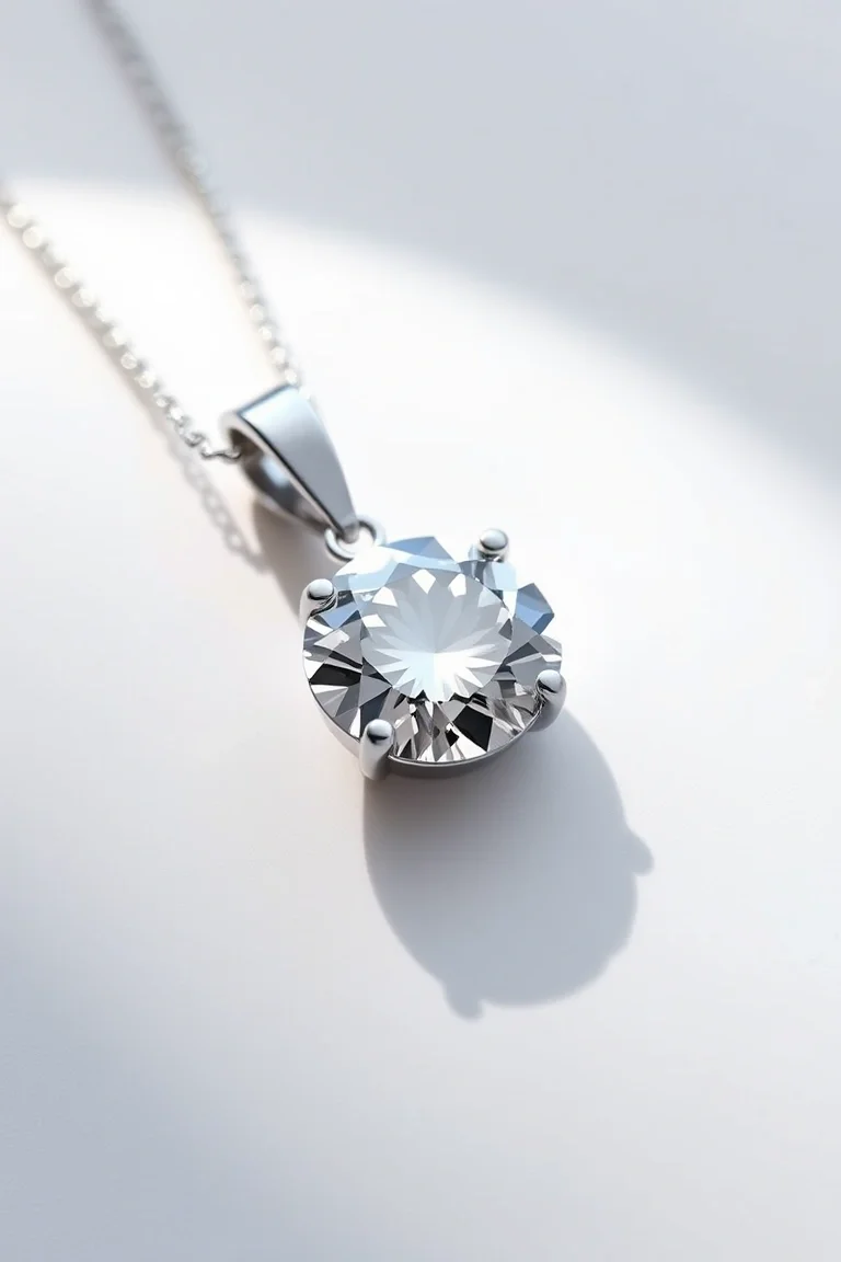 Sterling Silver Cubic Zirconia Pendants