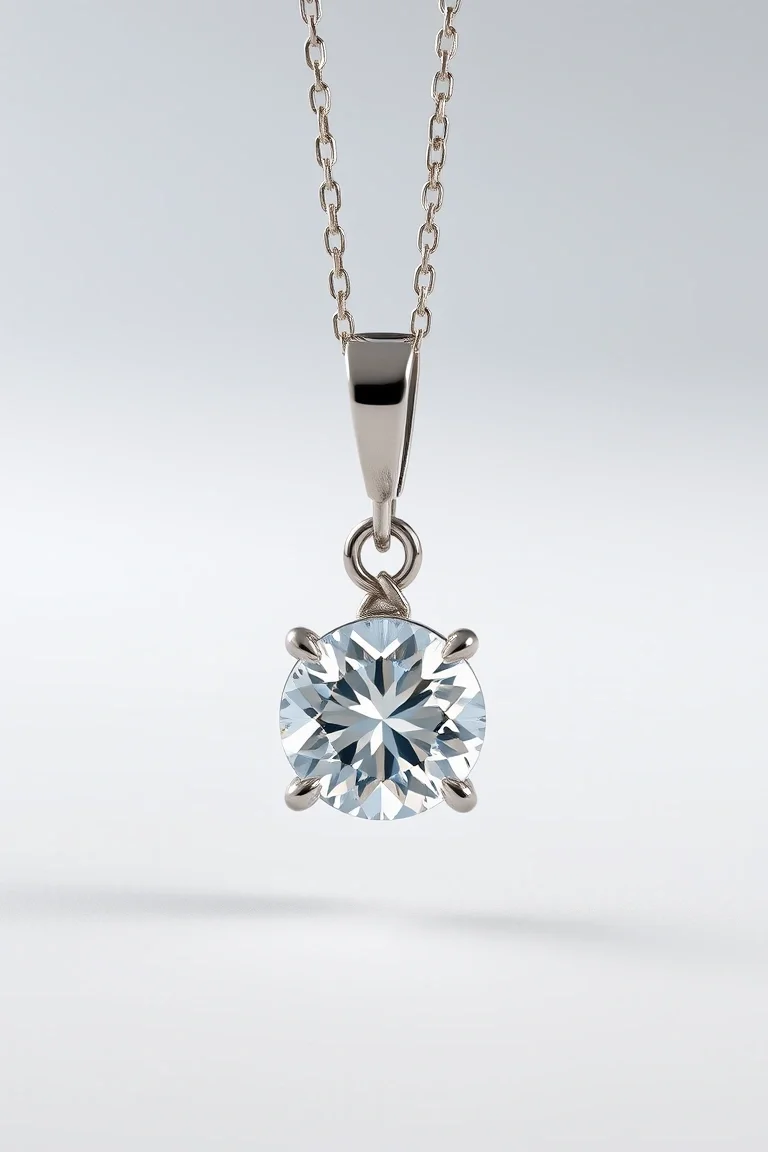 Sterling Silver Cubic Zirconia Pendants