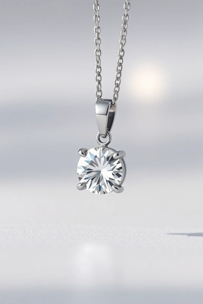 Sterling Silver Cubic Zirconia Pendants