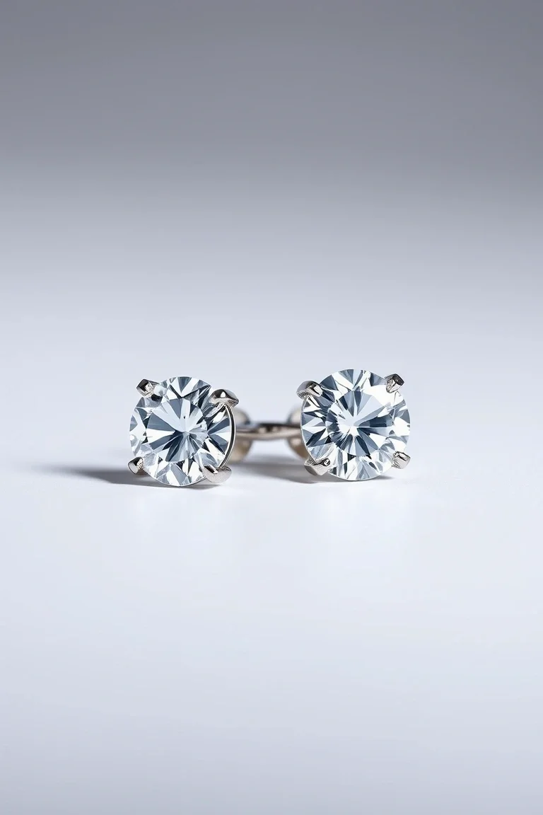 Sterling Silver Cubic Zirconia Slides