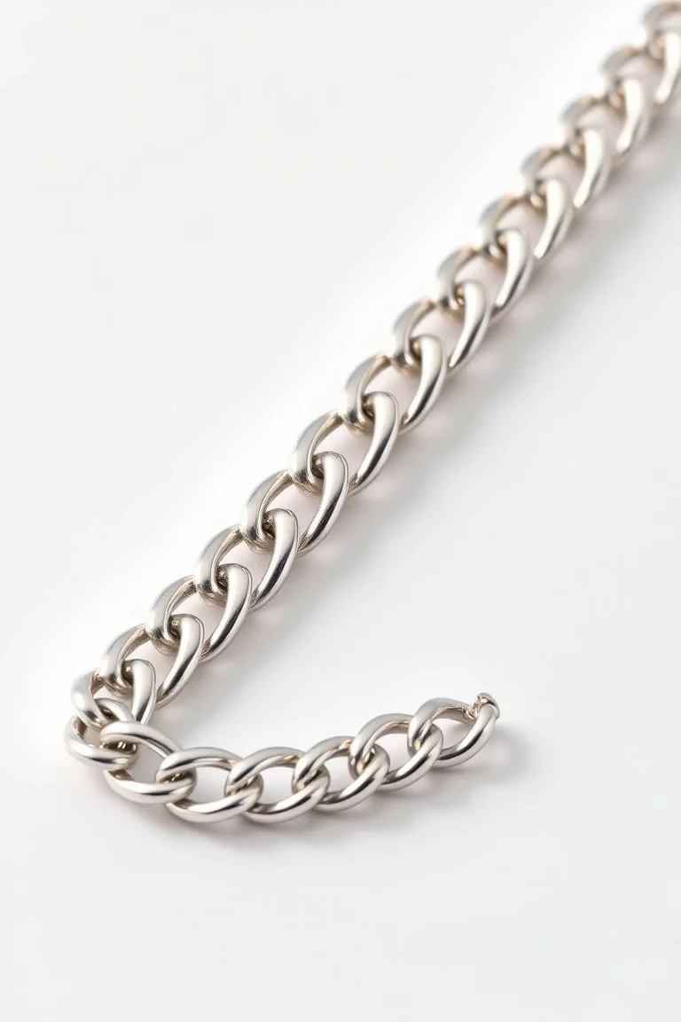Sterling Silver Curb Chain 16 In.