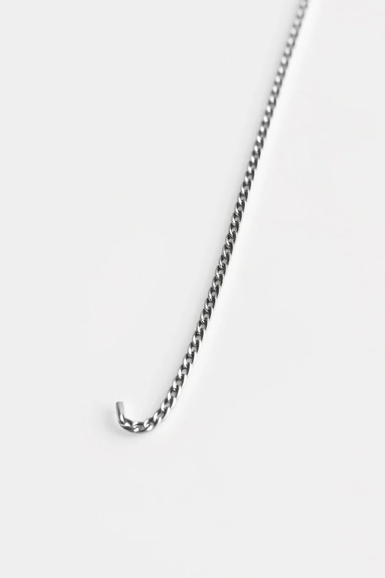 Sterling Silver Curb Chain 16 In.
