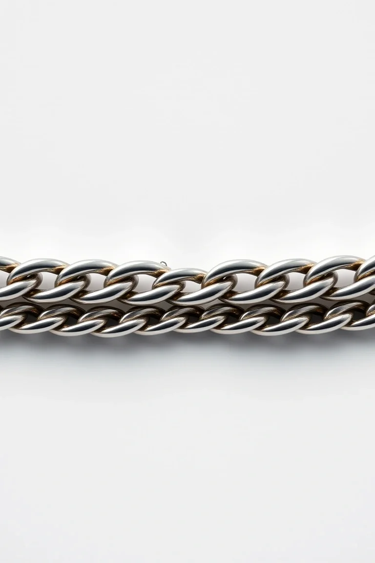 Sterling Silver Curb Chain 18 In.