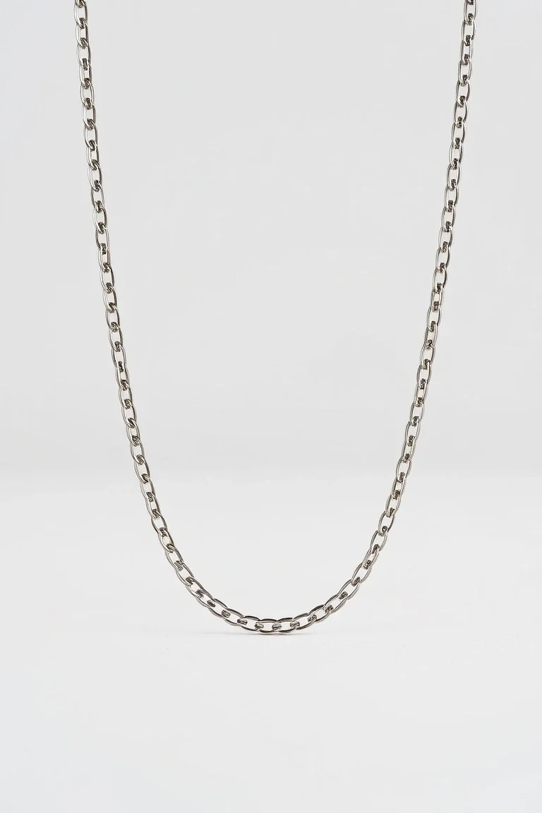 Sterling Silver Curb Chain 18 In.