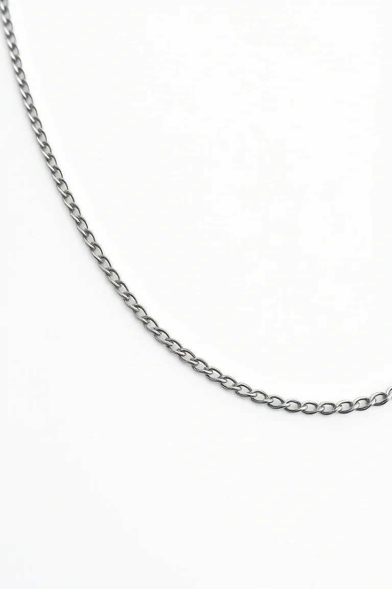 Sterling Silver Curb Chain 20 In.
