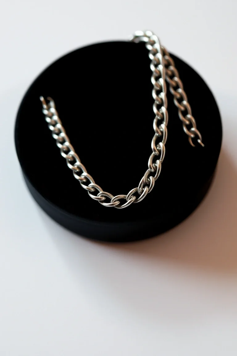 Sterling Silver Curb Chain 20 In.