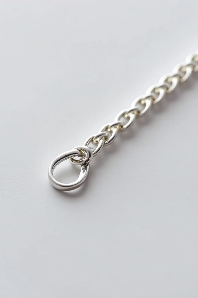 Sterling Silver Curb Chain 24 In.