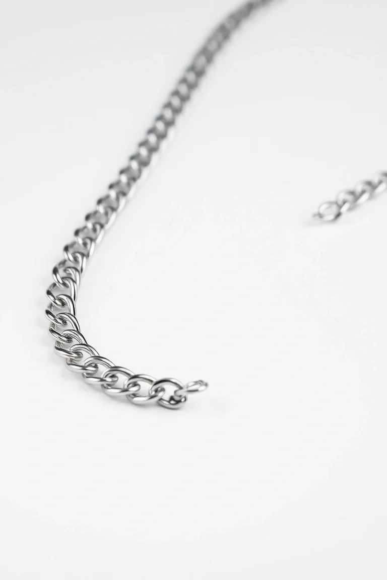 Sterling Silver Curb Chain 7 In.