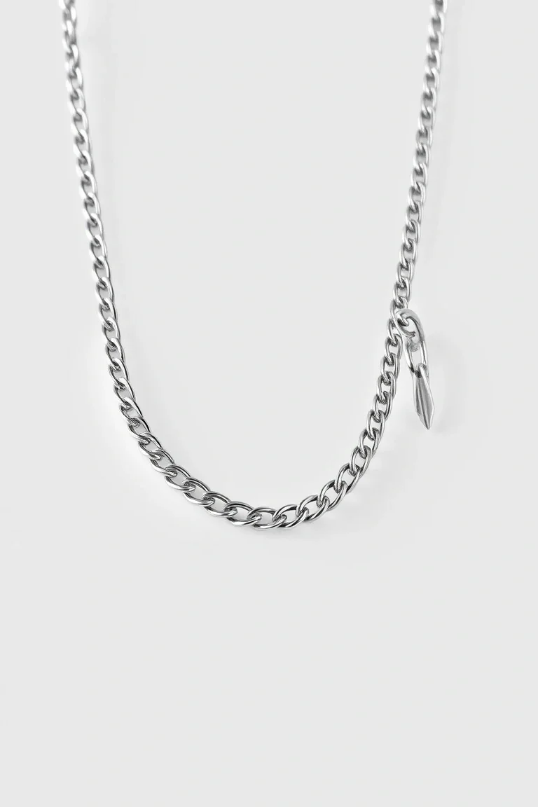 Sterling Silver Curb Chain 8 In.