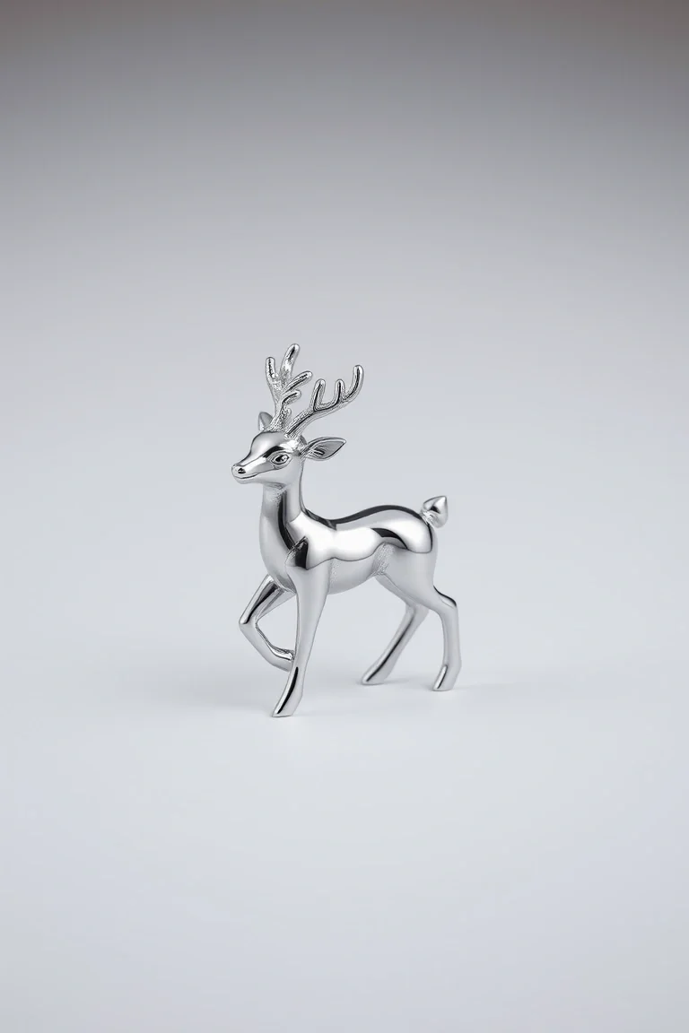 Sterling Silver Deer