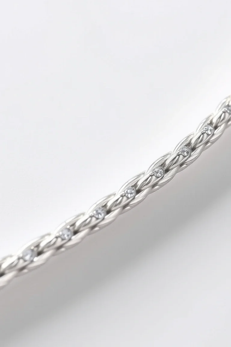 Sterling Silver Diamond Cut Rope 30 In.