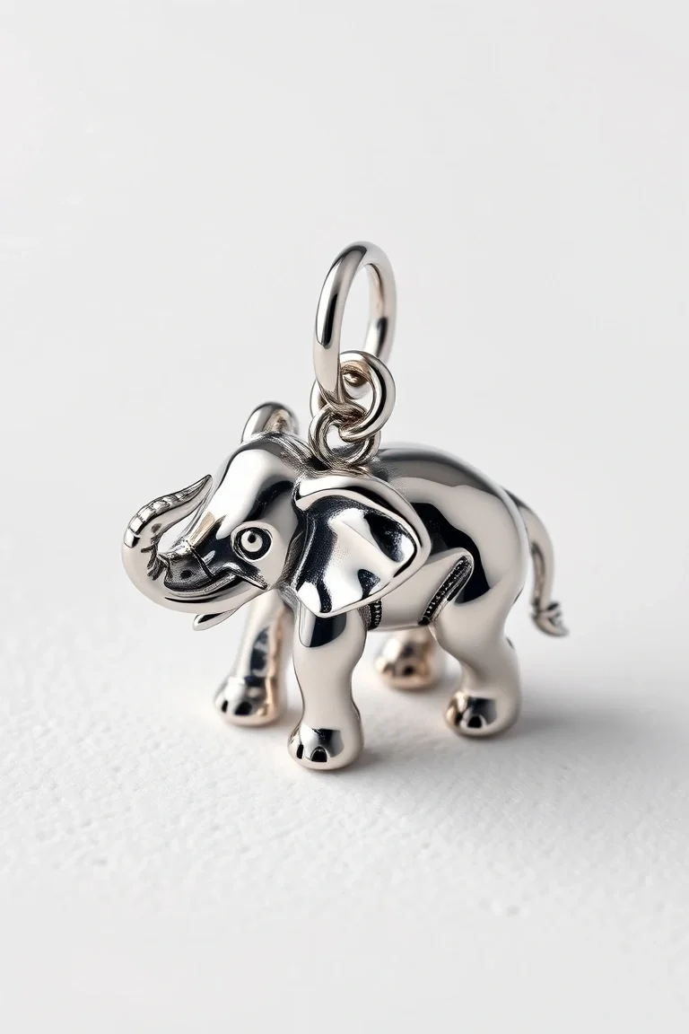 Sterling Silver Elephant