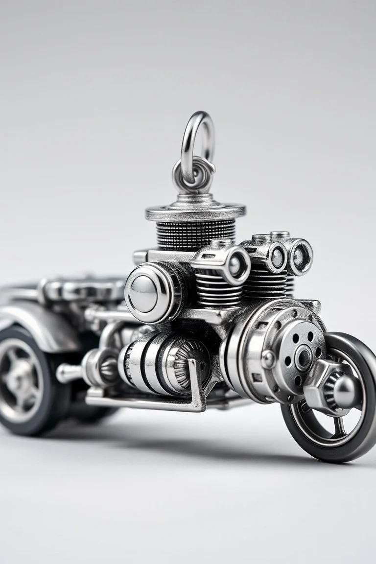 Sterling Silver Engine