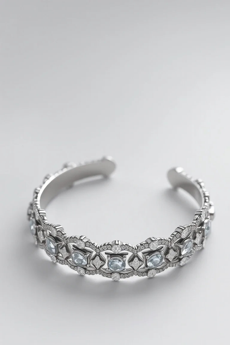 Sterling Silver Fancy Bracelet