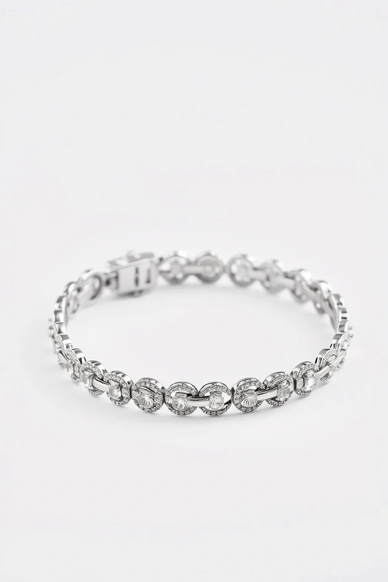 Sterling Silver Fancy Bracelet