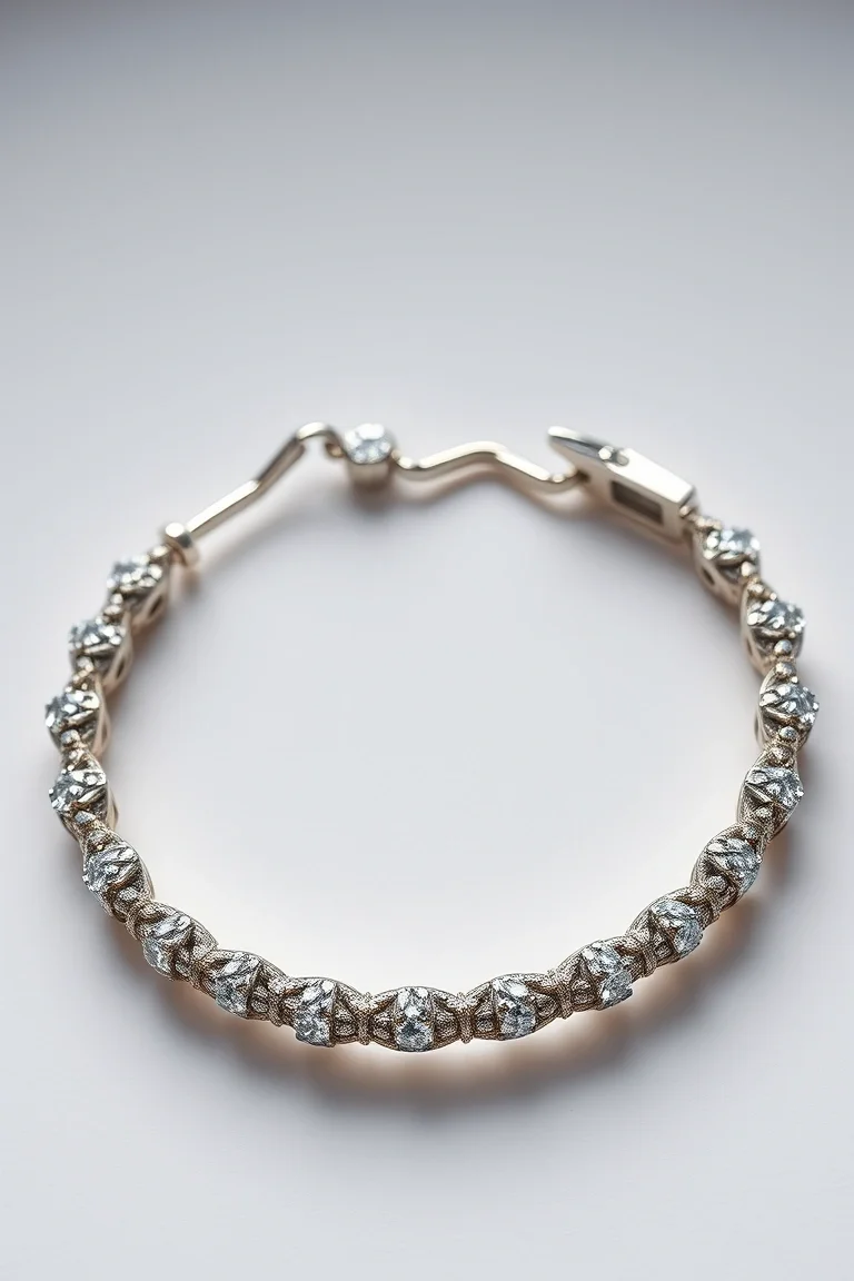 Sterling Silver Fancy Bracelet