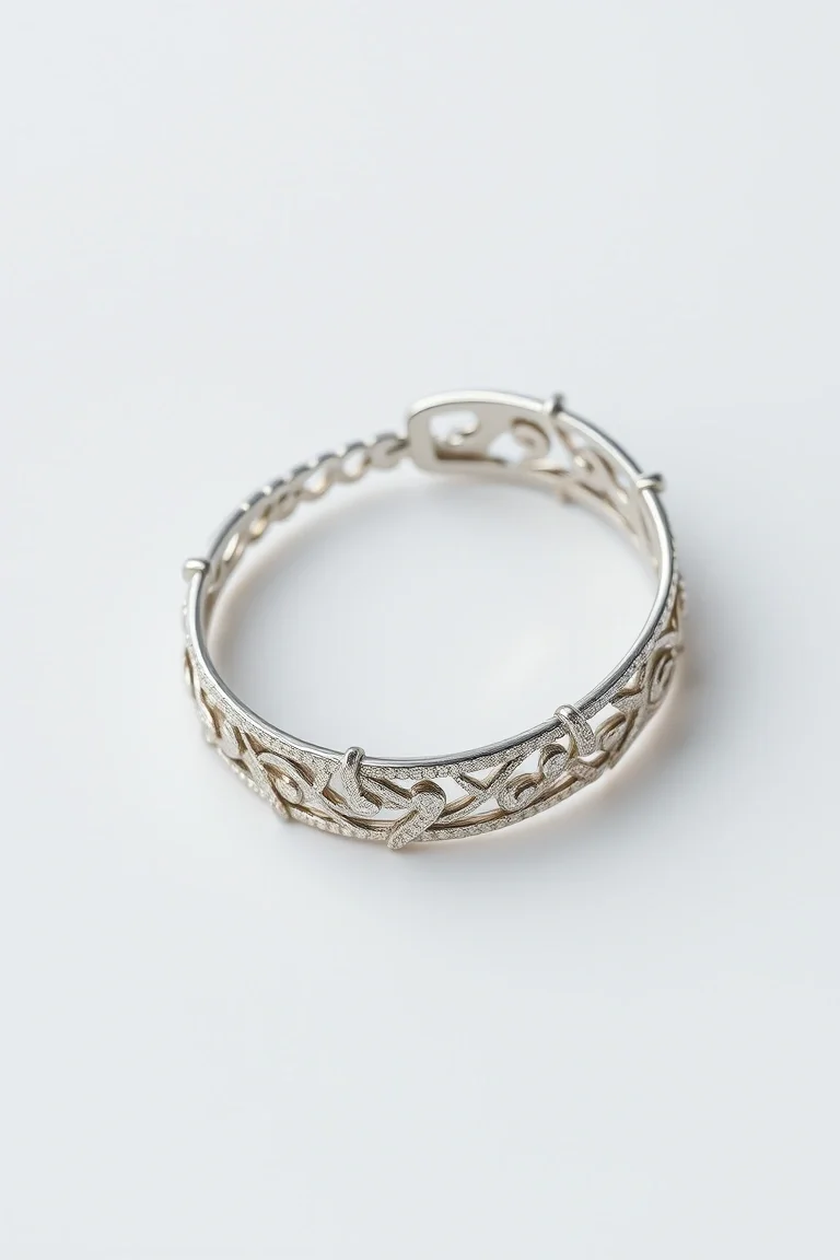 Sterling Silver Fancy Bracelet