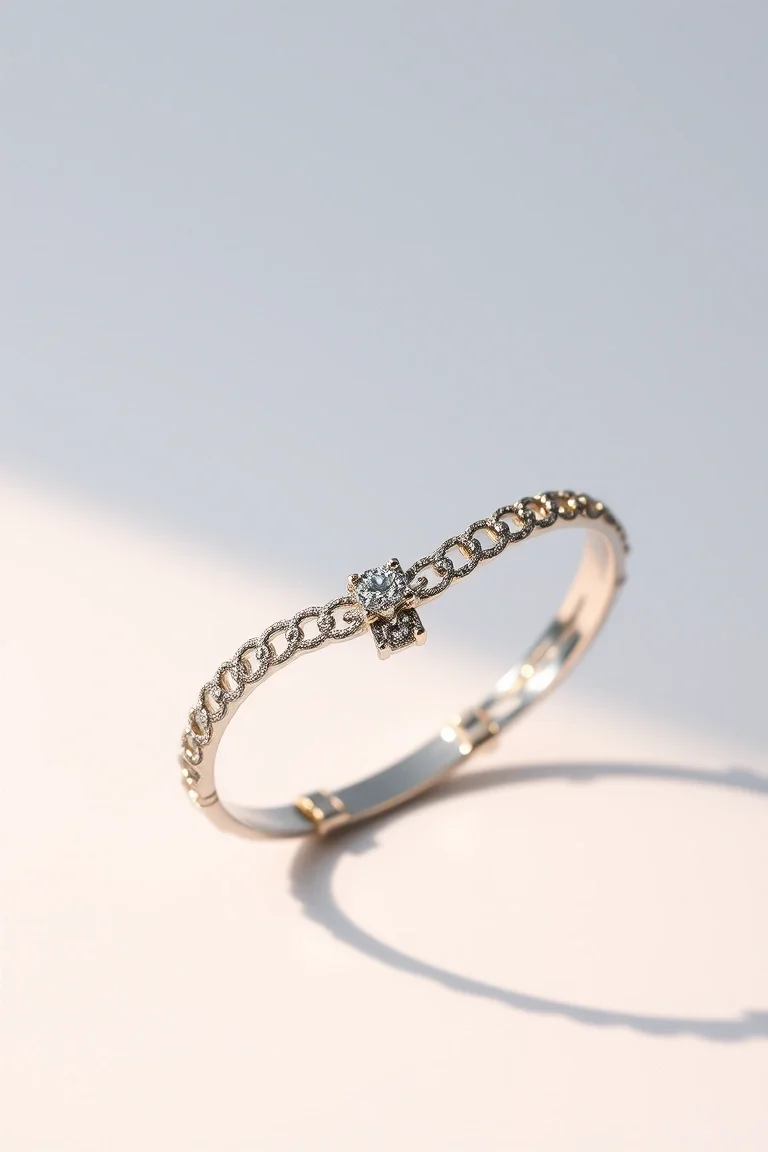 Sterling Silver Fancy Bracelet