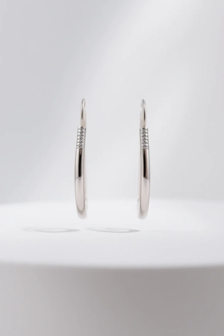 Sterling Silver Fancy Tubes