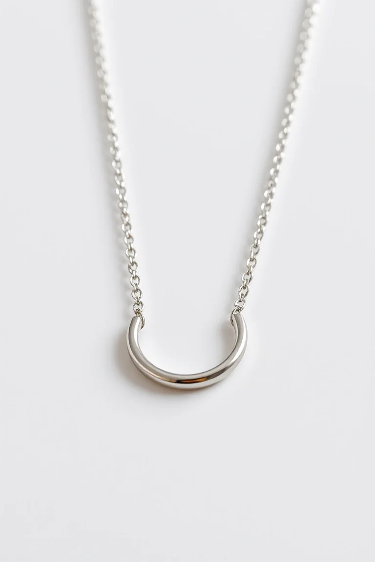 Sterling Silver Figaro Chain 18 In.