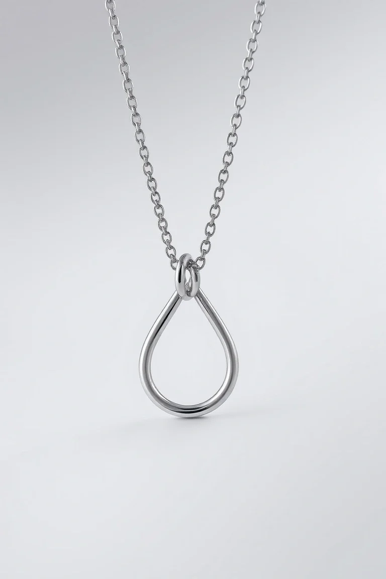 Sterling Silver Figaro Chain 18 In.