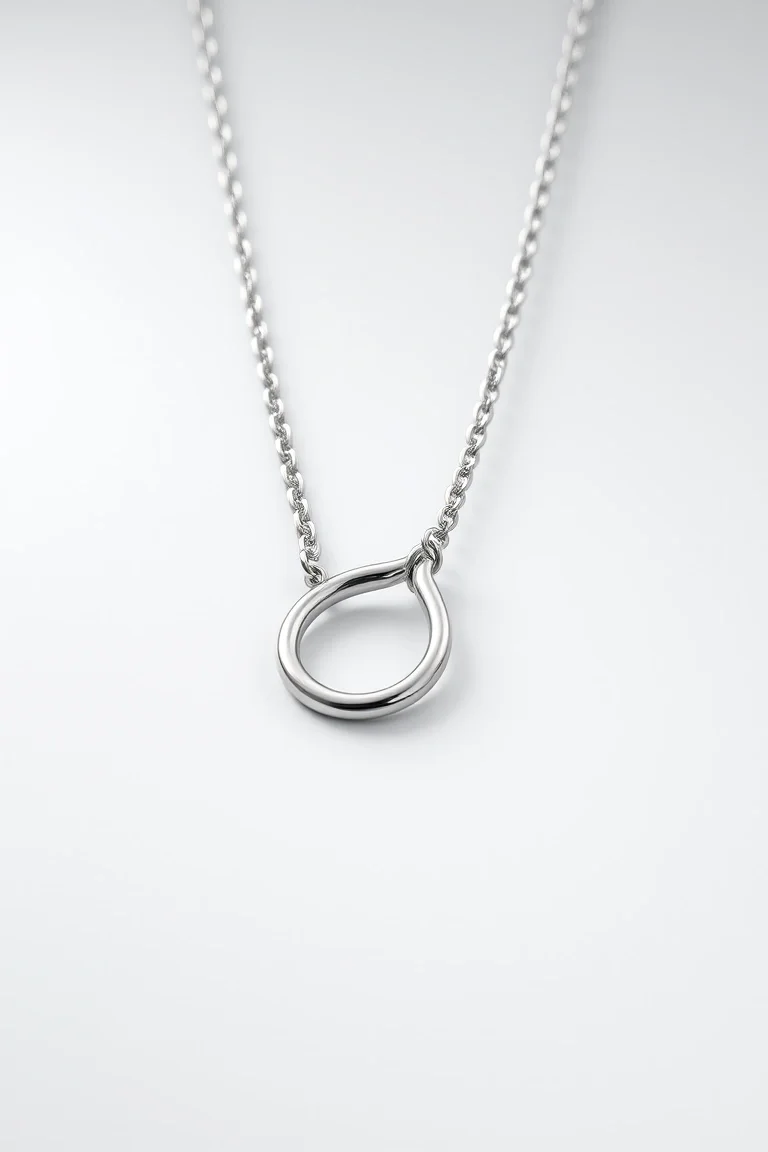 Sterling Silver Figaro Chain 18 In.